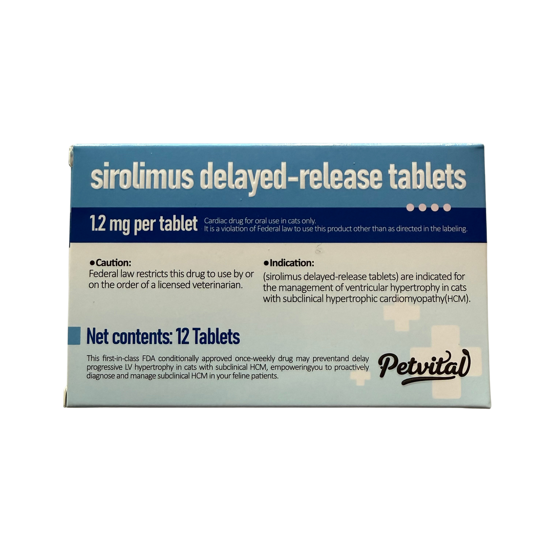Sirolimus (Rapamune® / Rapamycin) – Advanced Support for Feline Hypertrophic Cardiomyopathy (HCM)