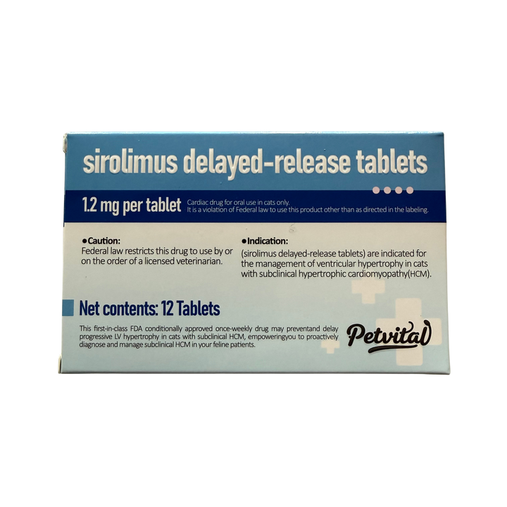 Sirolimus (Rapamune® / Rapamycin) – Advanced Support for Feline Hypertrophic Cardiomyopathy (HCM)