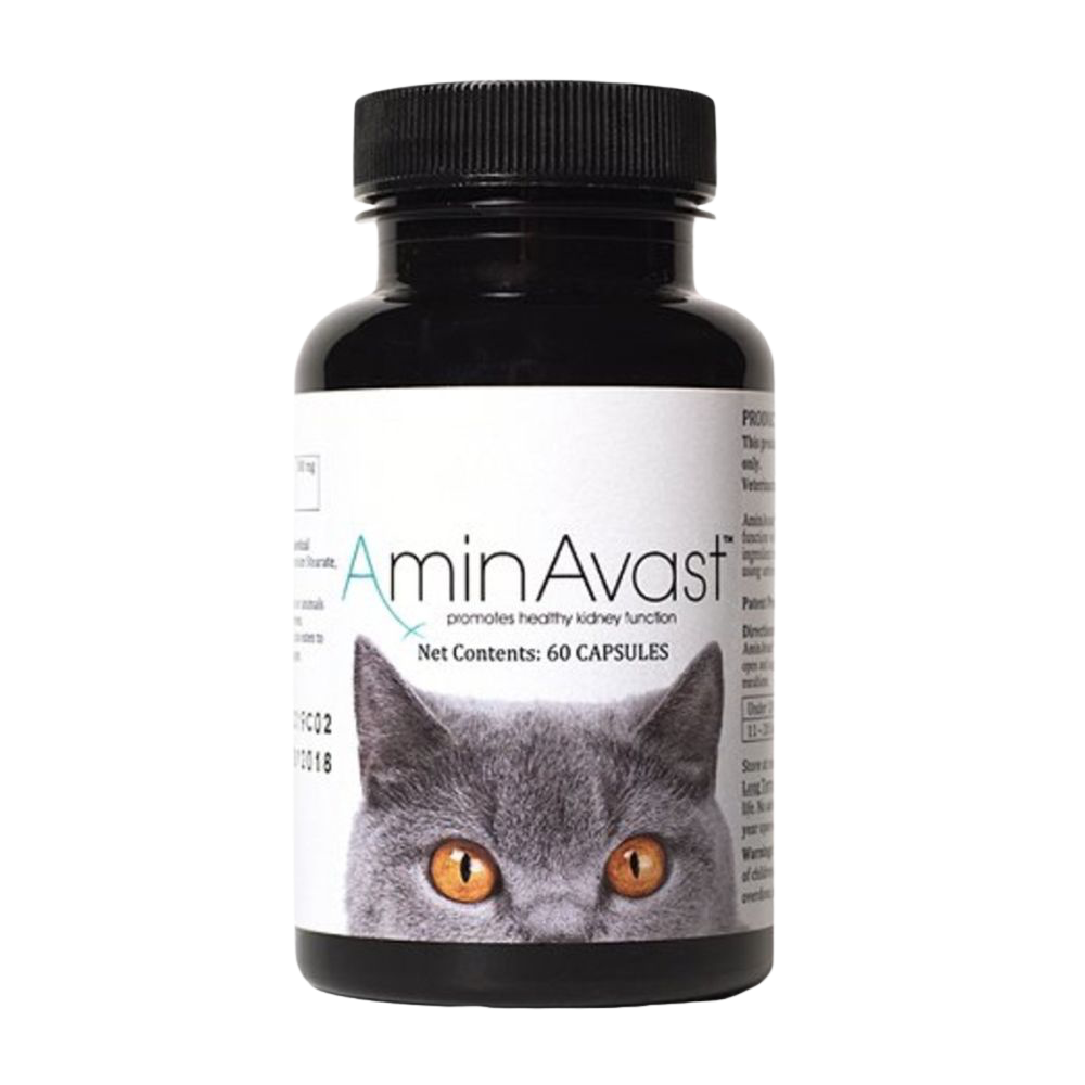 AminAvast® Kidney Support Supplement for Cats - Essential Amino Acids for Renal Health